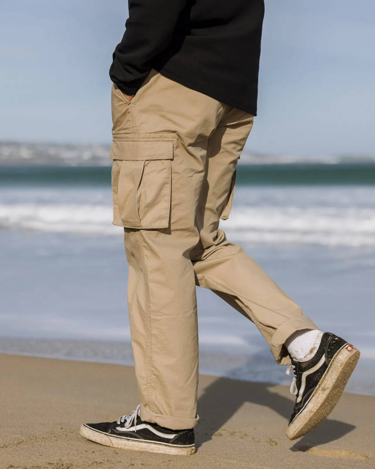 Sale Adventurer Cargo Short - Chinchilla Braun Herren Hosen