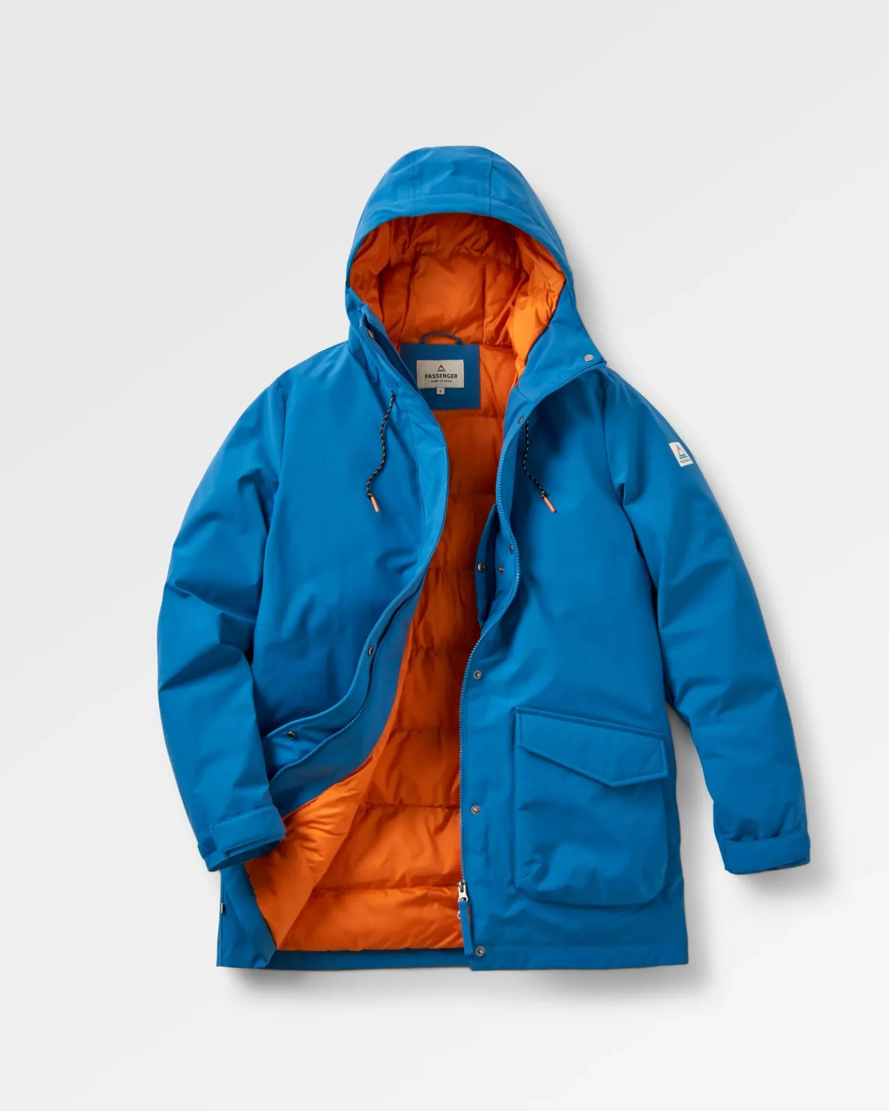 Clearance Alaska Recycelter 2.0 Parka - Blauer Stahl Damen Anoraks & Mäntel | Isoliert