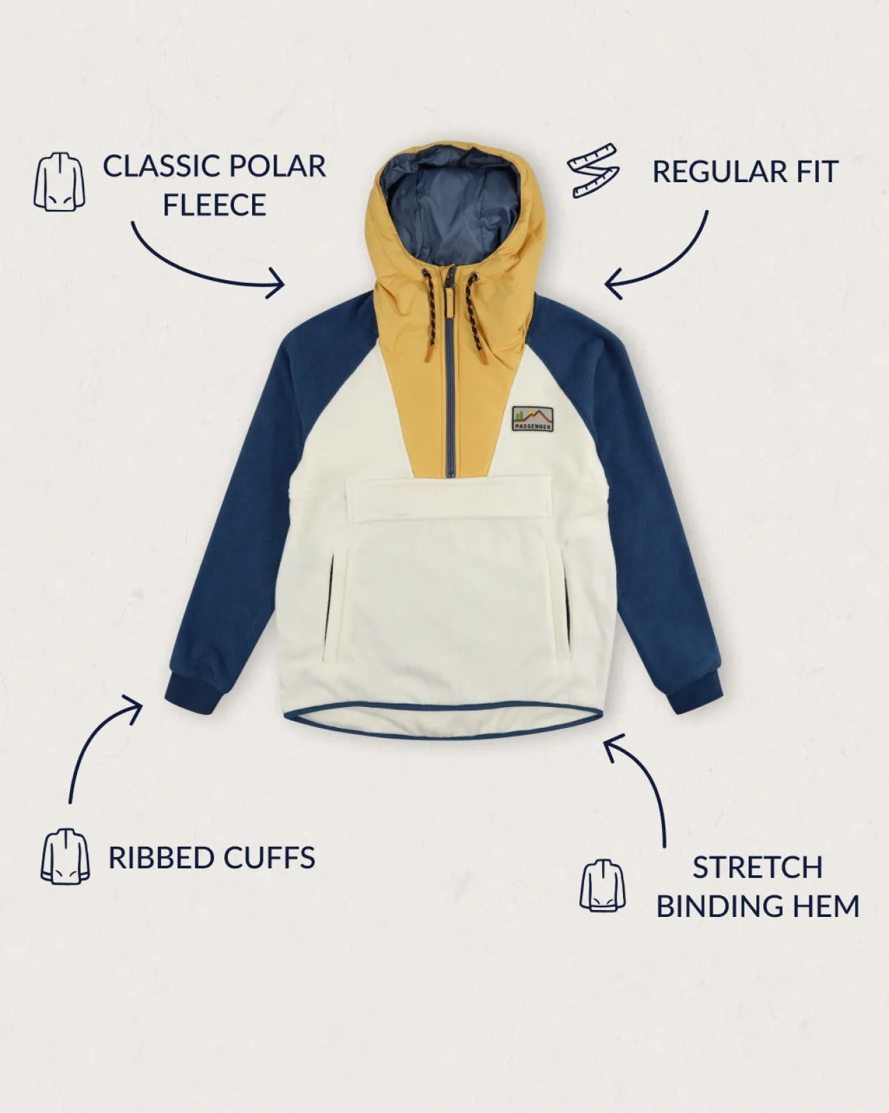 alexander_recyceltes_polarkapuzenfleece__reiherwei_2.webp Online Alexander Recyceltes Polar-Kapuzenfleece - Damen Fleece | Fleece
