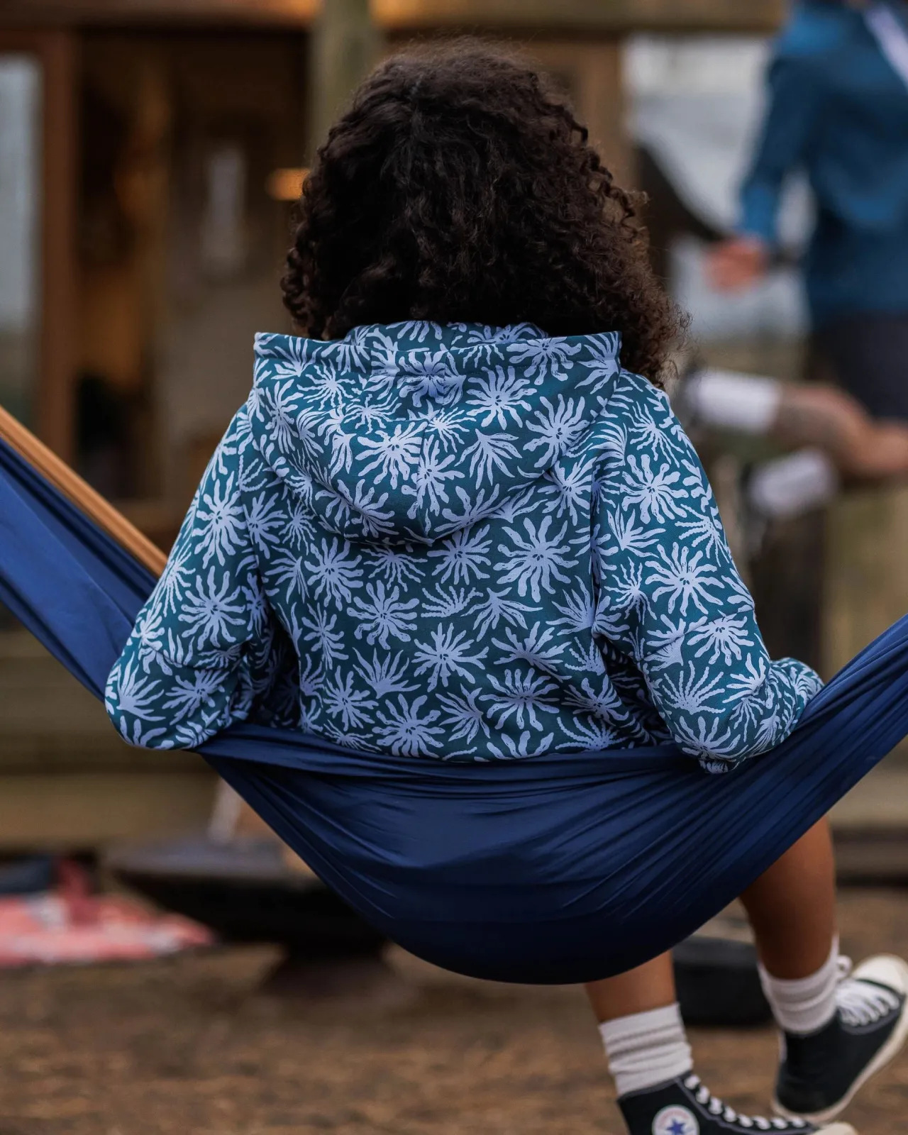 arame_biobaumwoll_hoodie__seegrasstahlblau_6.webp Discount Arame Bio-Baumwoll Hoodie - Seegras/Stahlblau Damen Kapuzenpullover & Sweatshirts