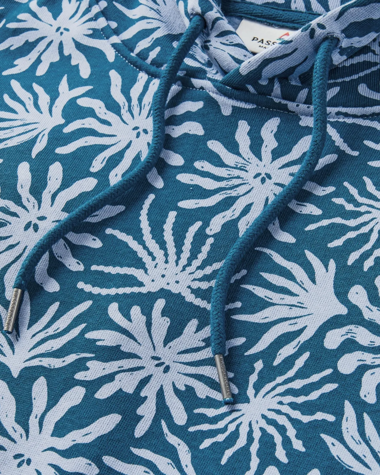 arame_biobaumwoll_hoodie__seegrasstahlblau_8.webp Discount Arame Bio-Baumwoll Hoodie - Seegras/Stahlblau Damen Kapuzenpullover & Sweatshirts