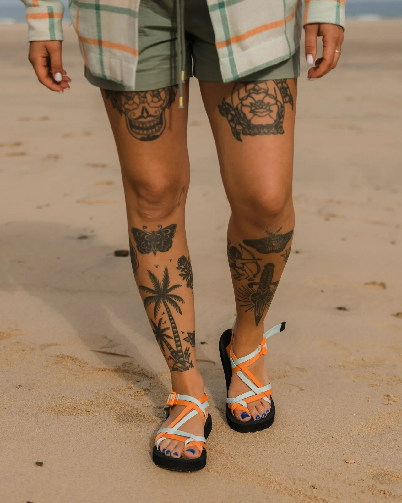 atlas_sandale__surf_sprayaprikose_2.webp Clearance Atlas Sandale - Surf Spray/Aprikose Damen Flip Flops & Sandalen