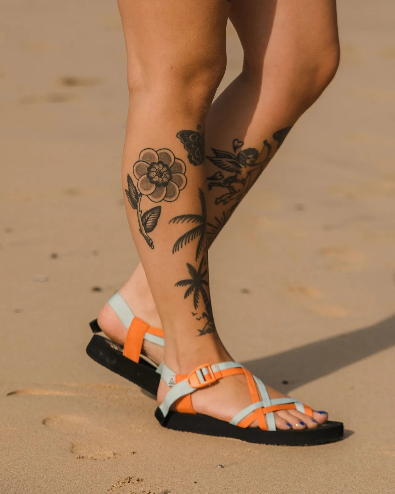 atlas_sandale__surf_sprayaprikose_3.webp Clearance Atlas Sandale - Surf Spray/Aprikose Damen Flip Flops & Sandalen