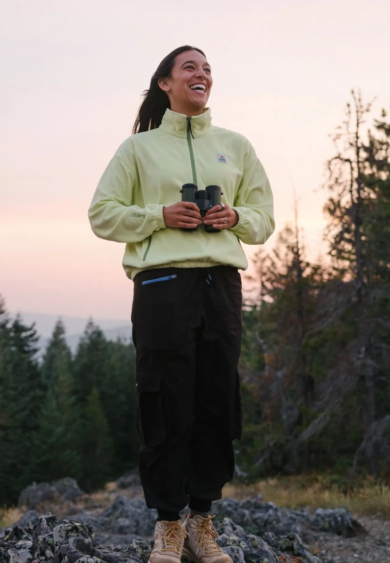ayla_recyceltes_micro_polartec_fleece__sanfter_limettensaft_4.webp Cheap Ayla Recyceltes Micro Polartec® Fleece - Sanfter Limettensaft Damen Oberteile