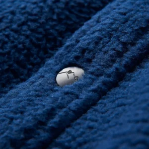 Store Backcountry Recyceltes Sherpa-Fleece-Hemd - Tiefes Marineblau Herren Hemden | Fleece