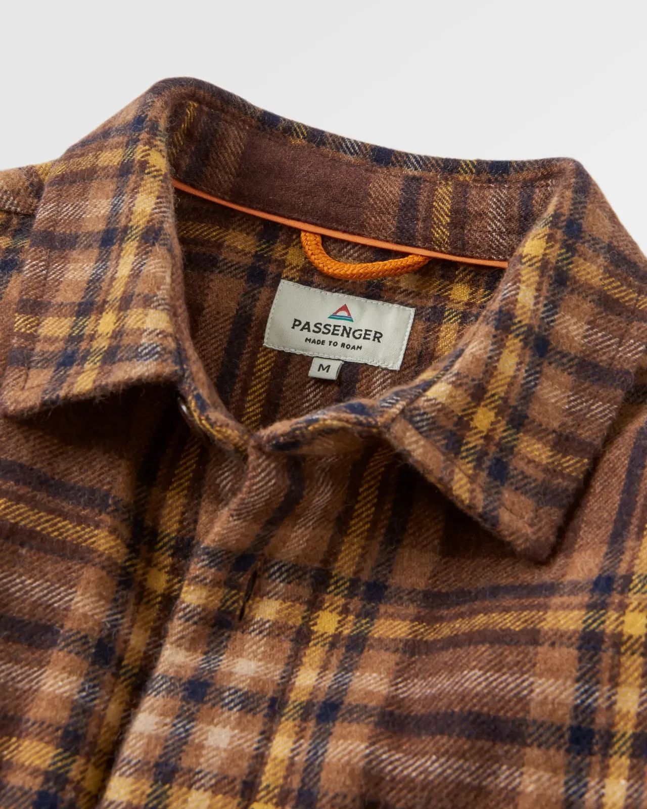 Store Barren Overshirt - Braun/Senf Karo Herren Hemden
