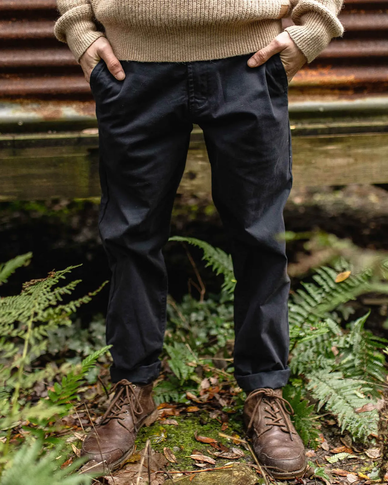 biobaumwoll_hose__verblasstes_schwarz_5.webp Outlet 365 Bio-Baumwoll Hose - Verblasstes Schwarz Herren Hosen