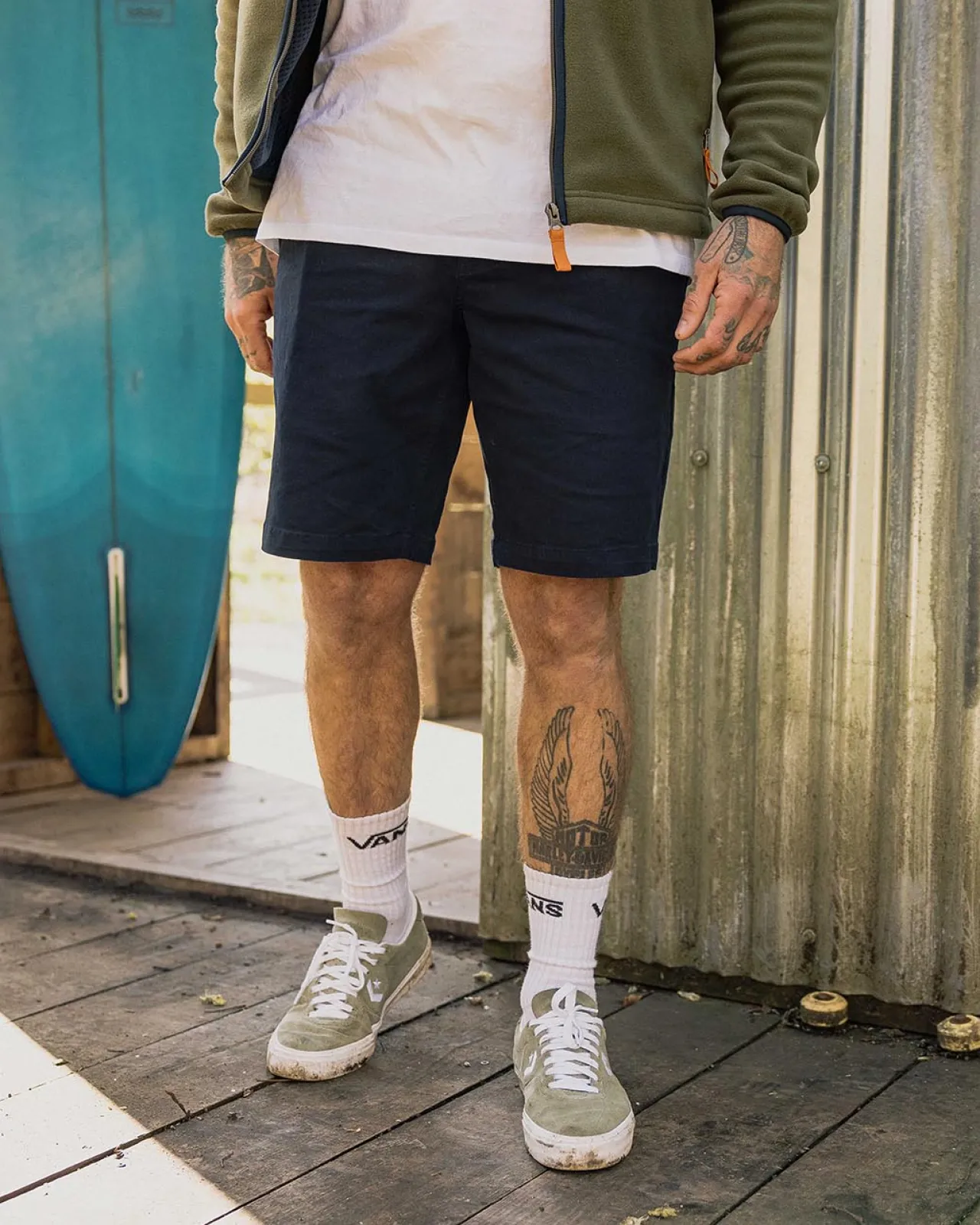 biobaumwollshorts__dunkles_marineblau_3.webp Sale 365 Bio-Baumwollshorts - dunkles Marineblau Herren Kurze Hosen