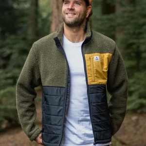 Flash Sale Born Explorer Recycled Polar-Lined Sherpa Fleece - Herren Fleece | Fleece