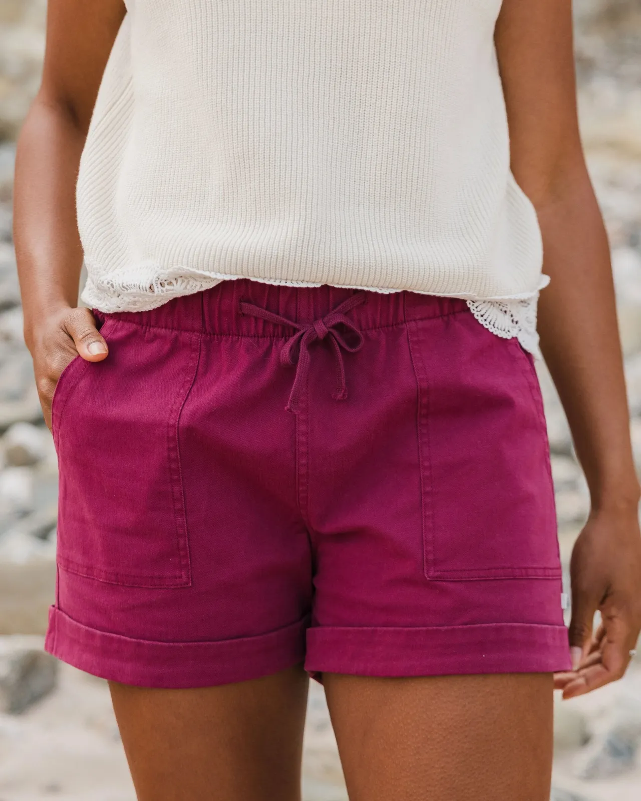 Online Carriso Bio-Baumwollshorts - Damen Kurze Hosen