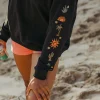 Hot Chica Recycelte Baumwolle Oversized Sweatshirt - Damen Kapuzenpullover & Sweatshirts