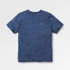 Hot Classic Logo Recyceltes Baumwoll-T-Shirt - Tiefes Marineblau Herren T-shirts & Tanktops