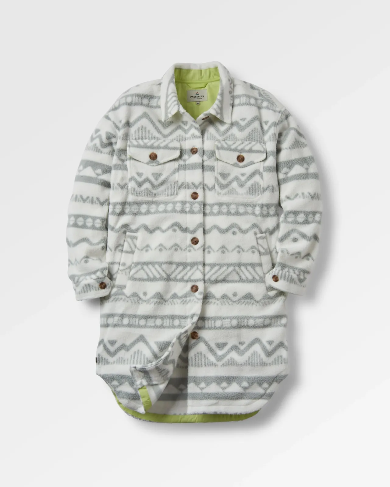 cloudy__recyceltes_sherpafleecehemd__berg_geo_vintage_wei_1.webp Flash Sale Cloudy 2.0 Recyceltes Sherpa-Fleece-Hemd - Berg Geo Vintage Weiß Damen Hemden