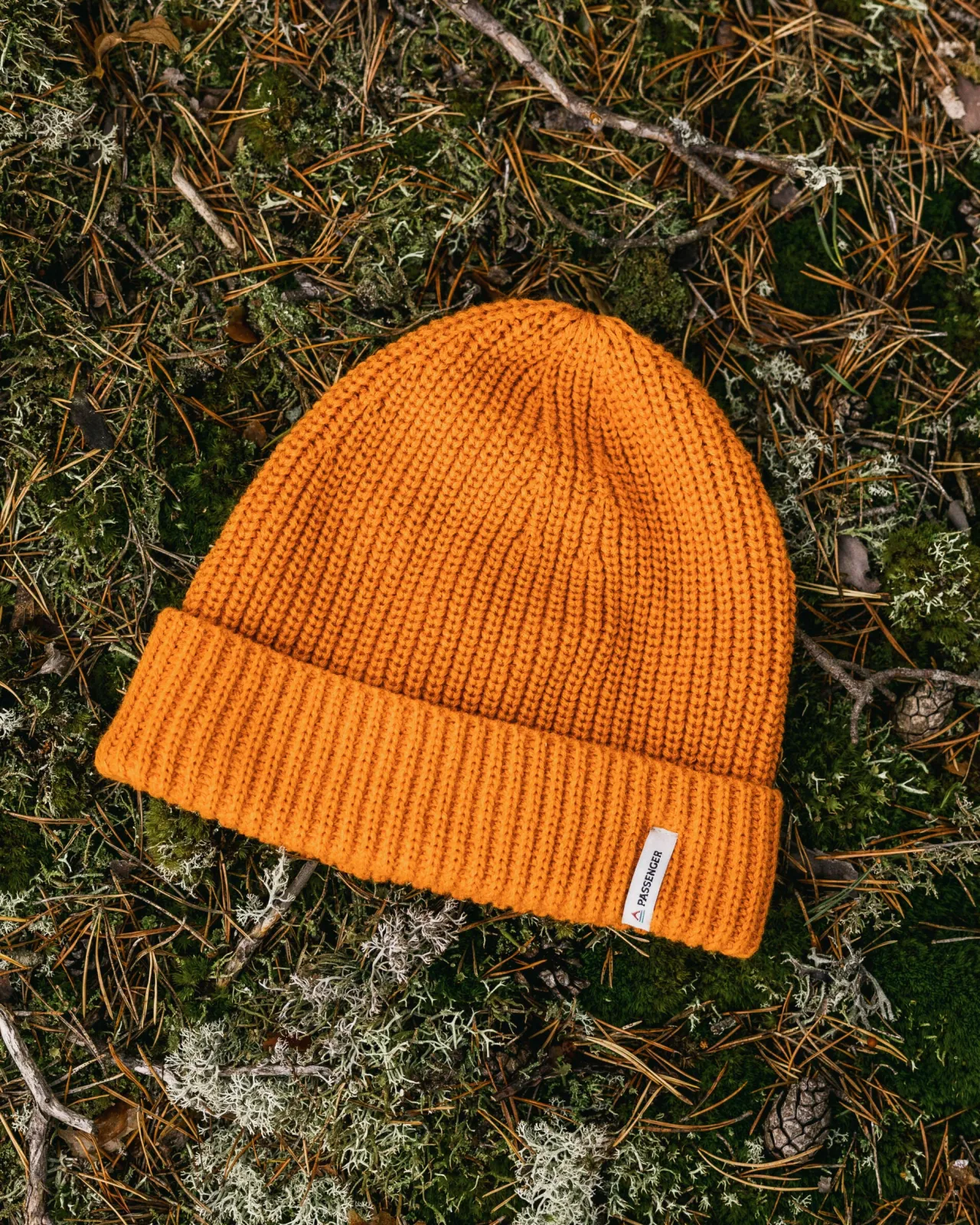 Store Compass Recycelte Mütze - Sonnenaufgang Orange Herren Mützen | Mützen