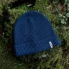 Online Compass Recycelte Mütze - Tiefes Marineblau Herren Mützen | Mützen