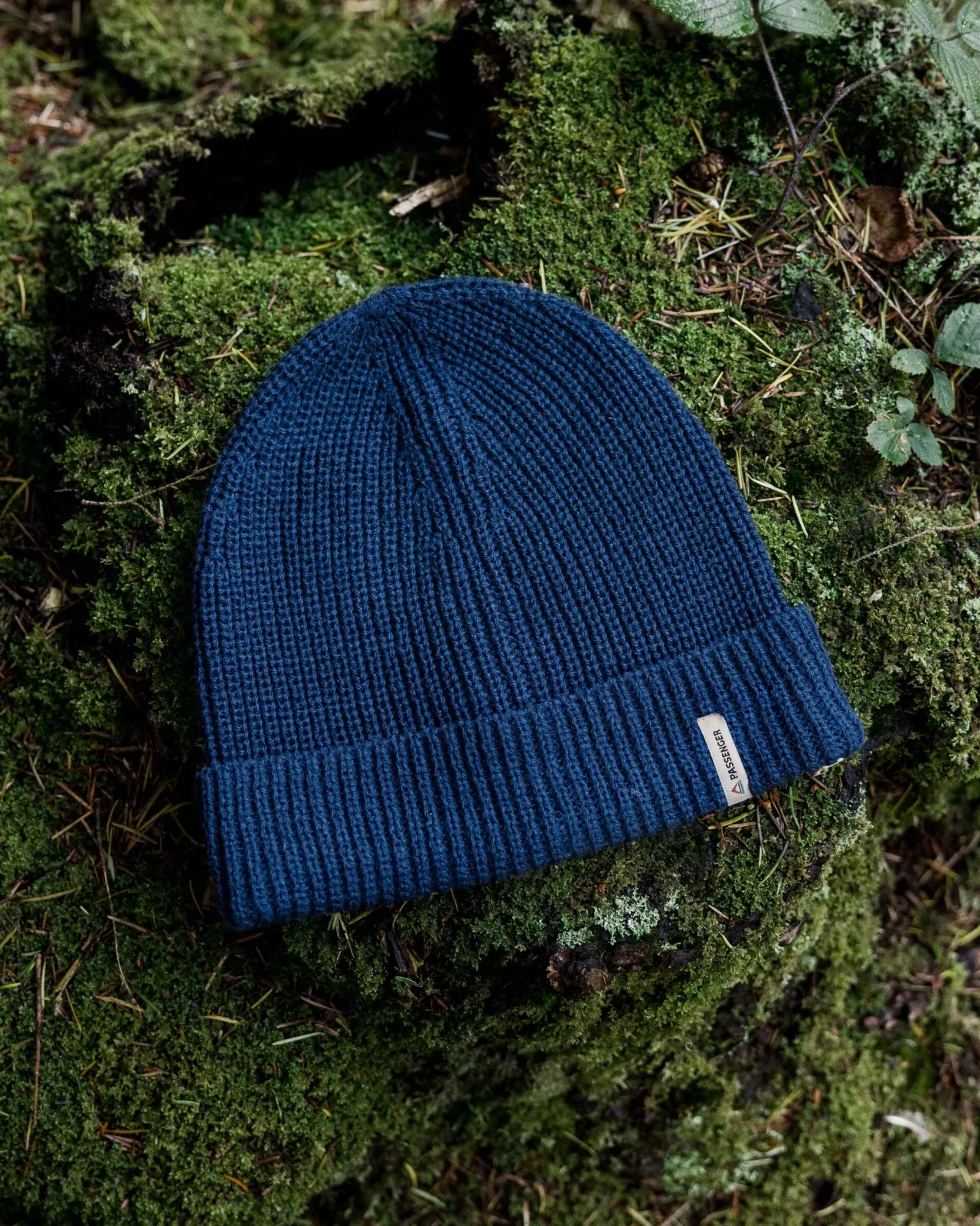 Online Compass Recycelte Mütze - Tiefes Marineblau Herren Mützen | Mützen