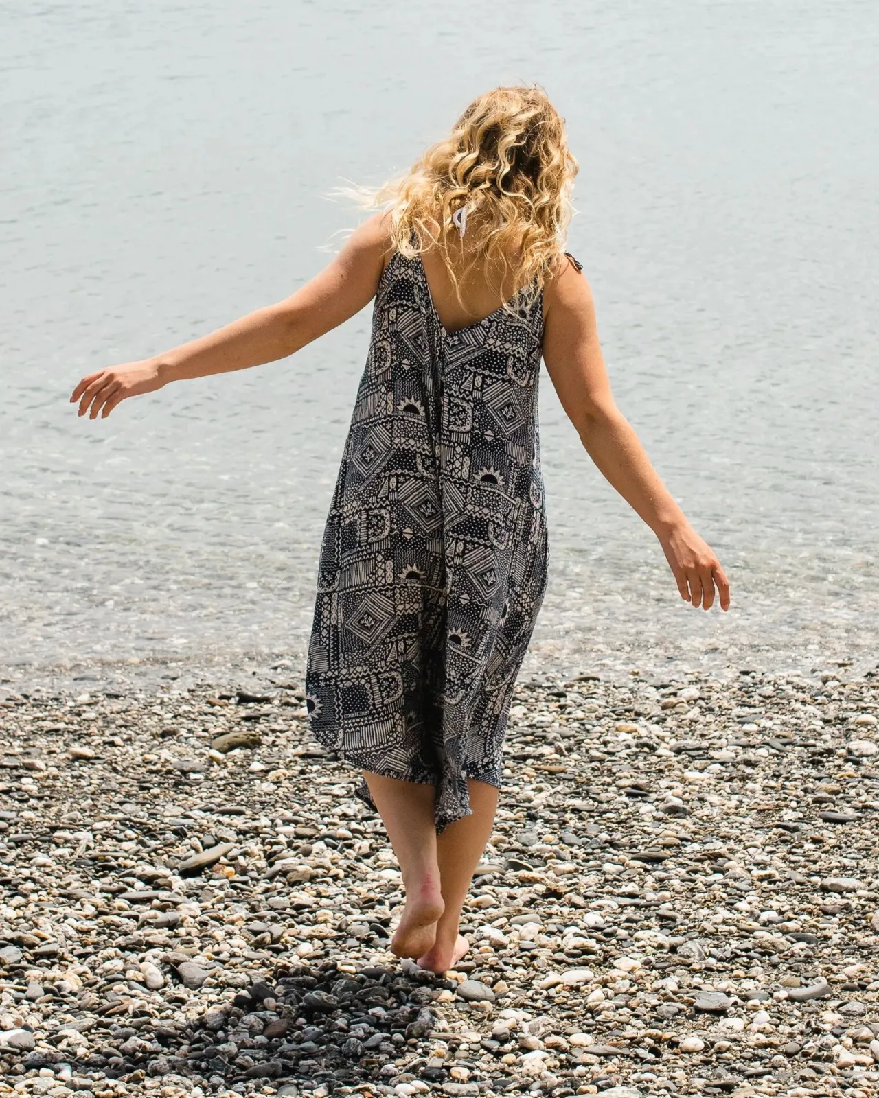 Flash Sale Copetín Jumpsuit - Vintage Patchwork Marineblau Damen Kleider & Röcke | Jumpsuits & Playsuits