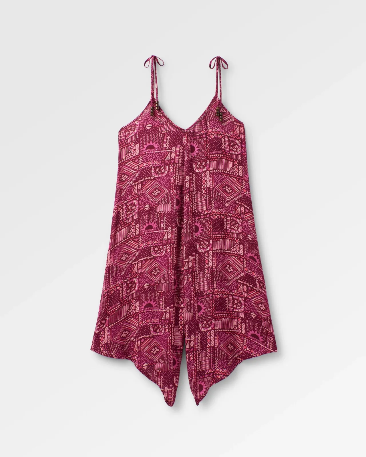 Cheap Copetín Jumpsuit - Vintage Patchwork Wein Damen Kleider & Röcke | Jumpsuits & Playsuits