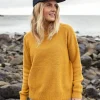 Fashion Cove Recycelter Gestrickter Pullover - Damen Strickwaren