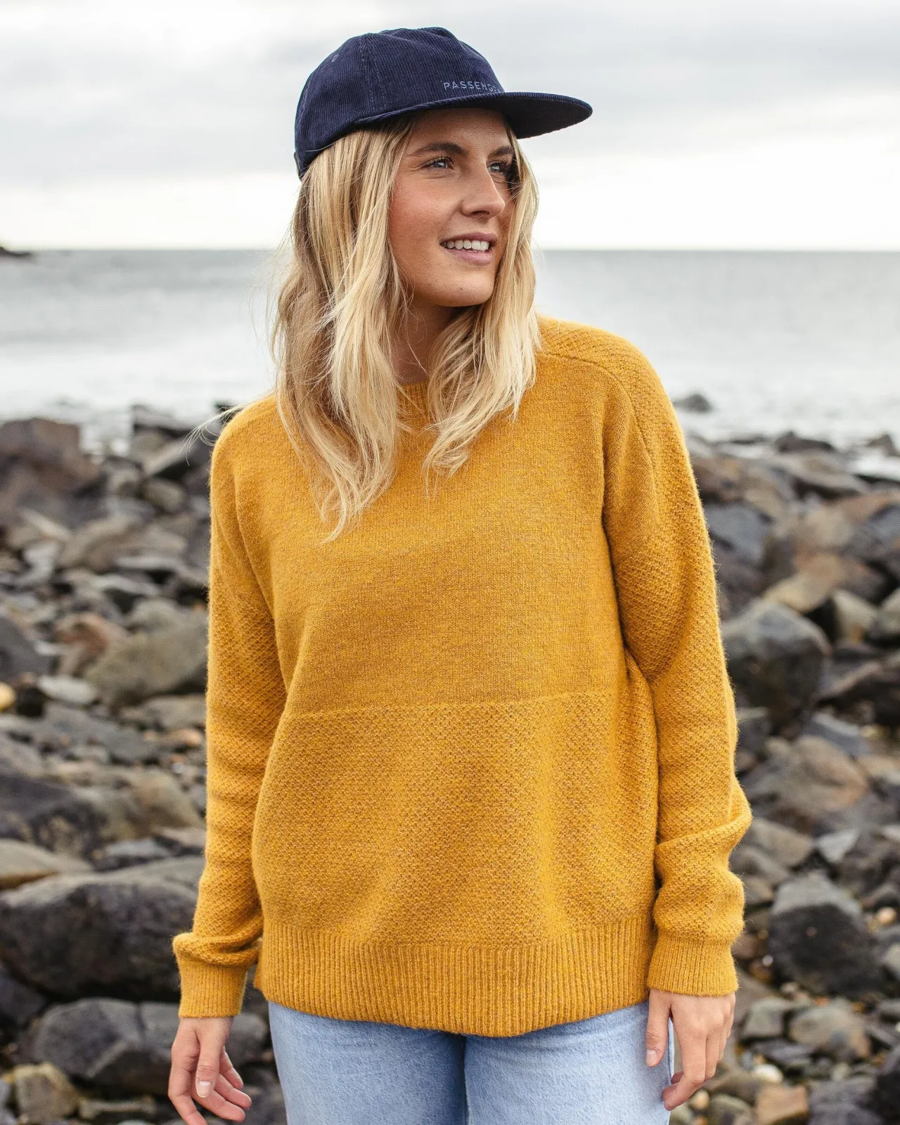 Fashion Cove Recycelter Gestrickter Pullover - Damen Strickwaren