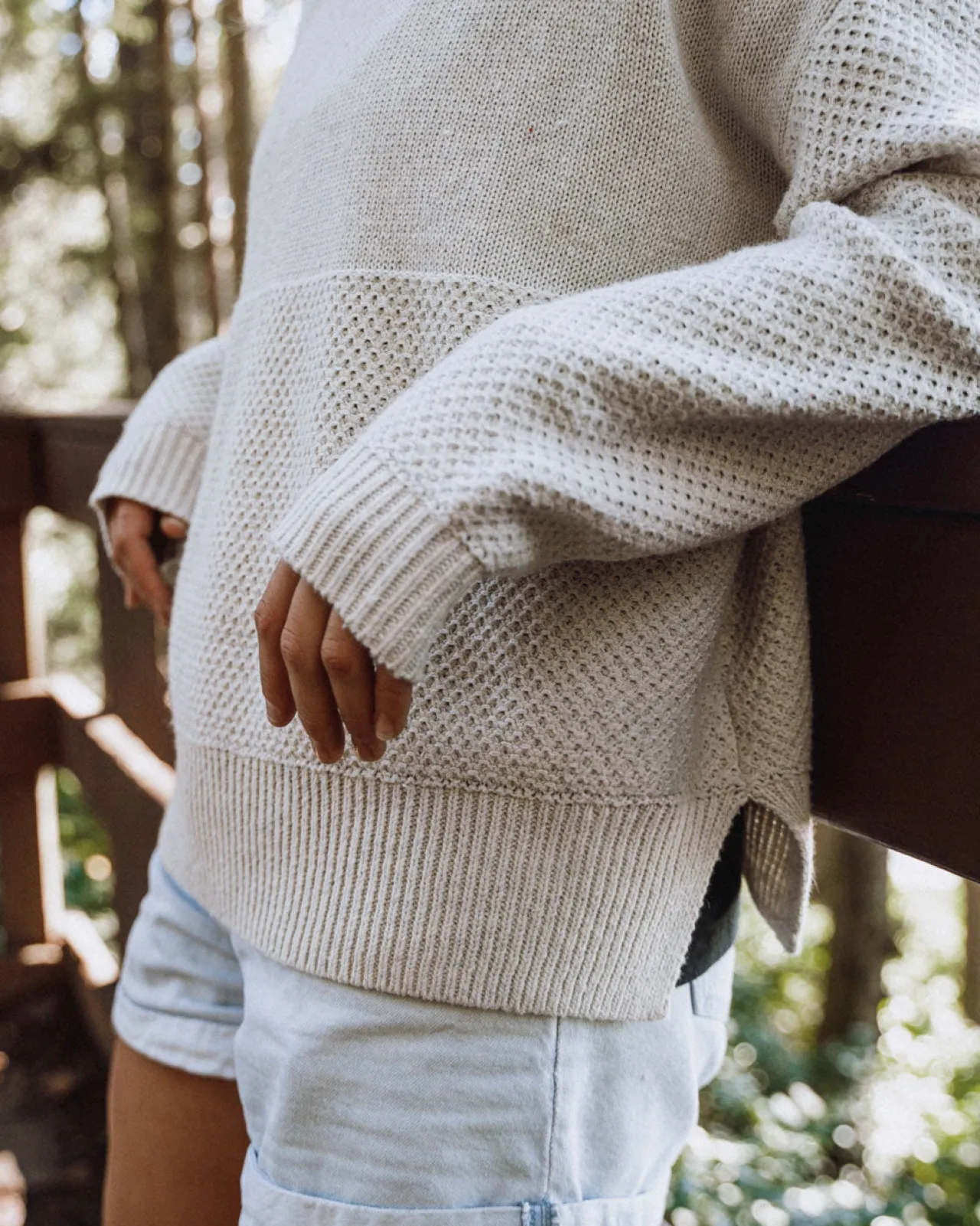 Outlet Cove Recycelter Gestrickter Pullover - Damen Strickwaren