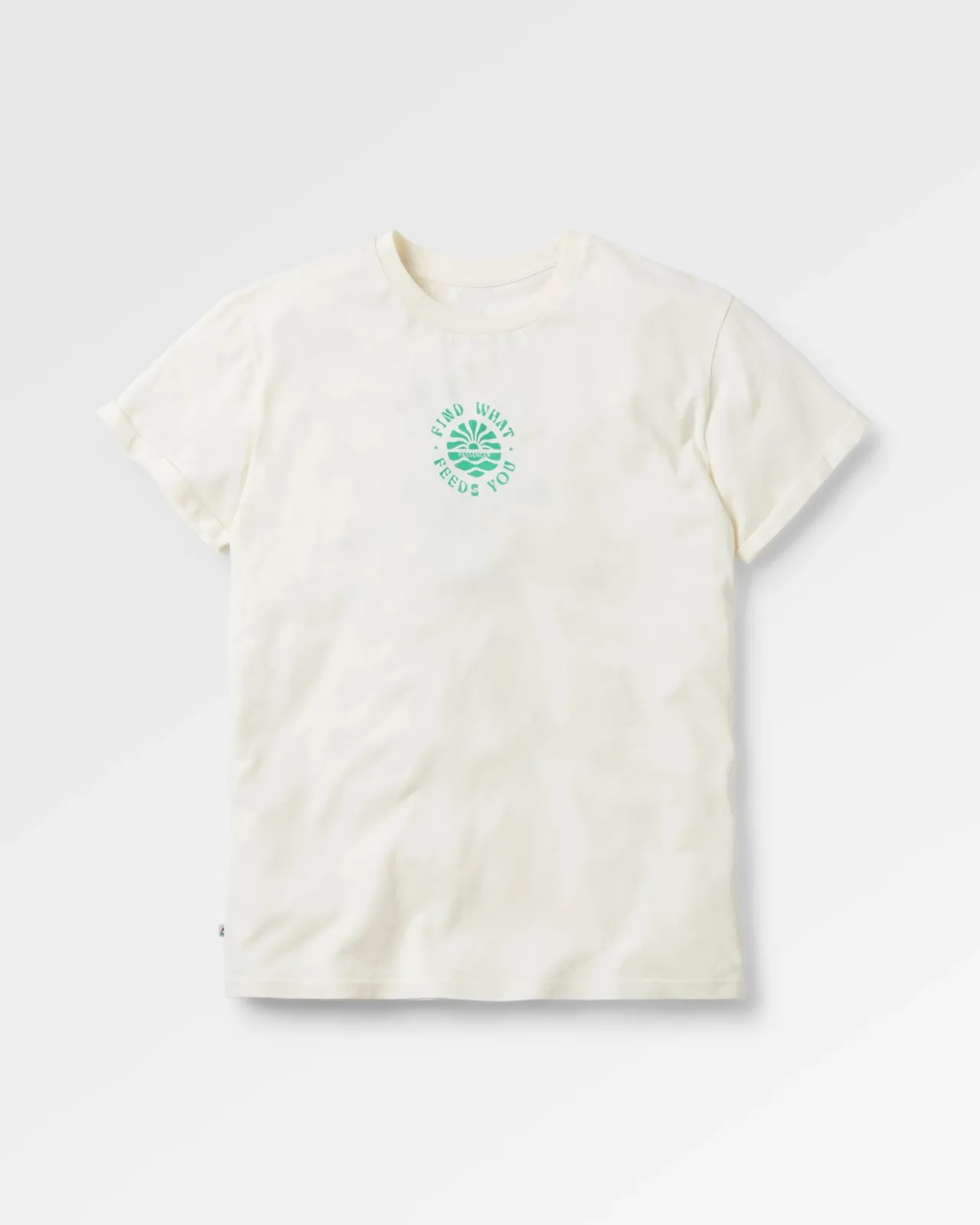 Outlet Discovery hochgekrempeltes Ärmel T-Shirt - Damen Oberteile & T-shirts