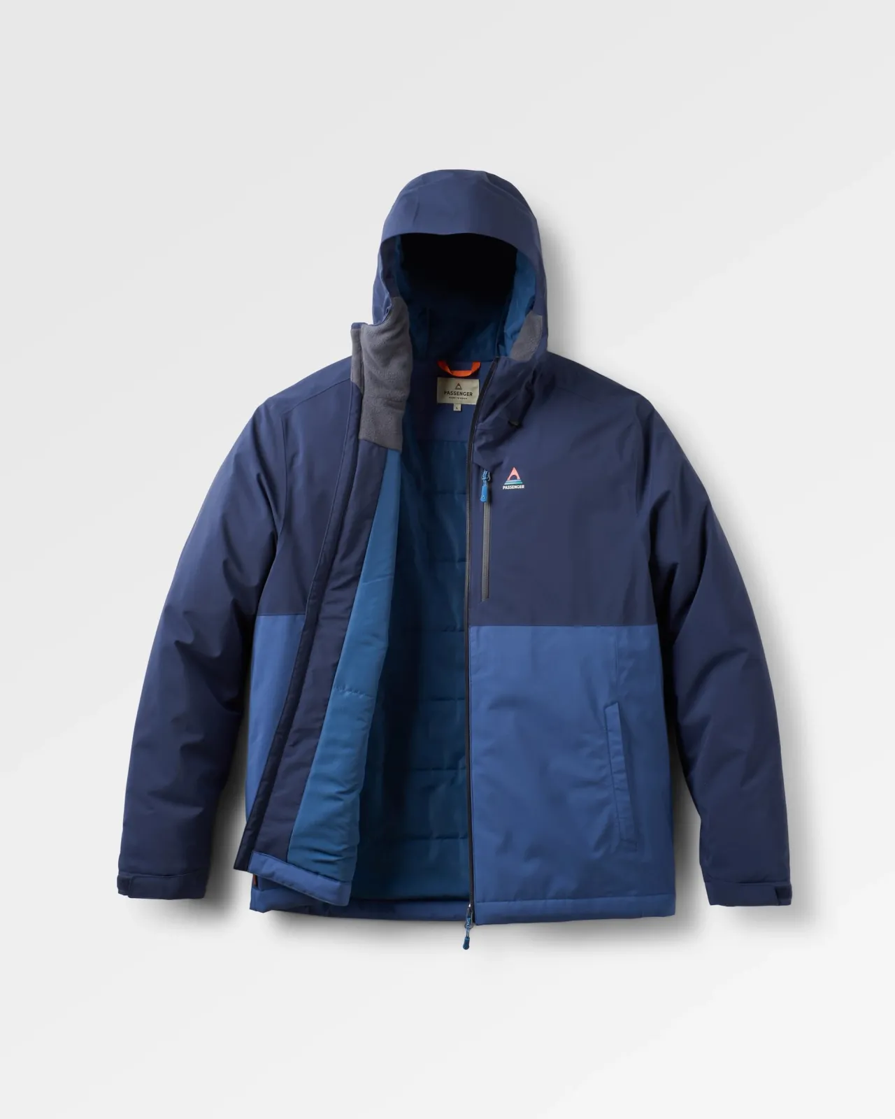 Hot Eclipse isolierte wasserdichte Jacke - Tiefes Marineblau Herren Isoliert | Wasserdicht