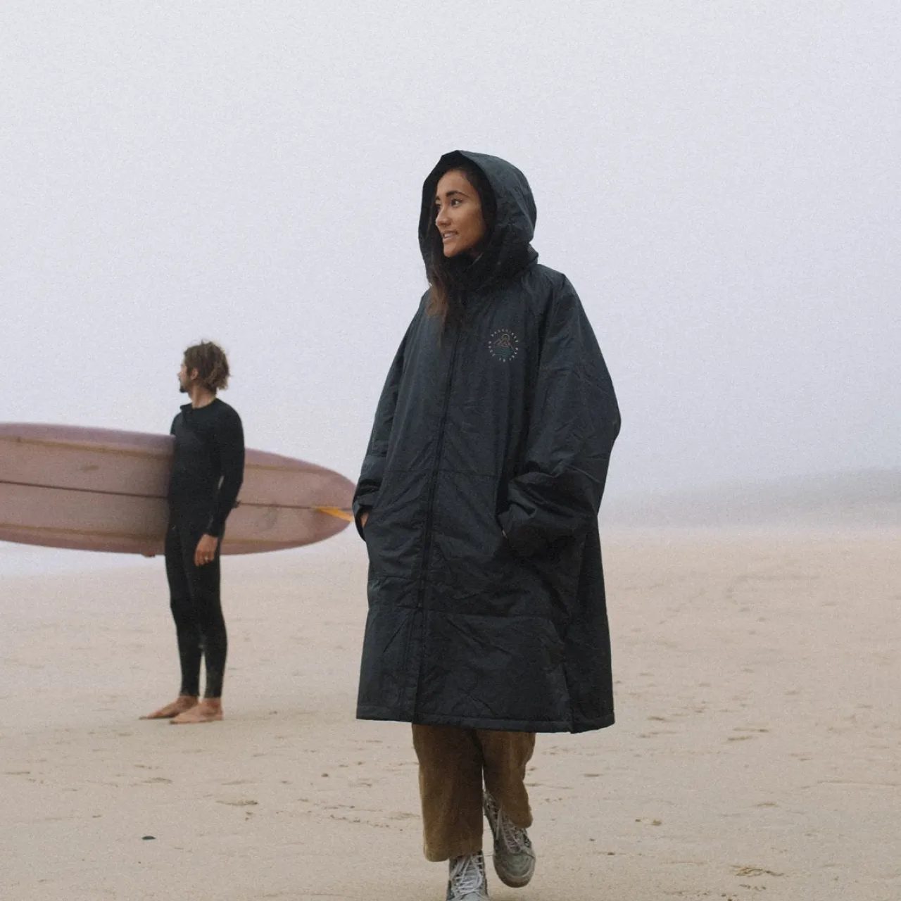 Fashion Escapism Recycelter Handtuchgefütterter Surf Poncho - Surf-ponchos | Surf-ponchos