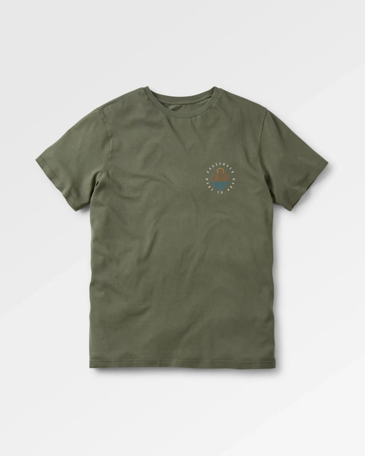 Best Escapism Recyceltes Baumwoll-T-Shirt - Staubige Olive Herren T-shirts & Tanktops
