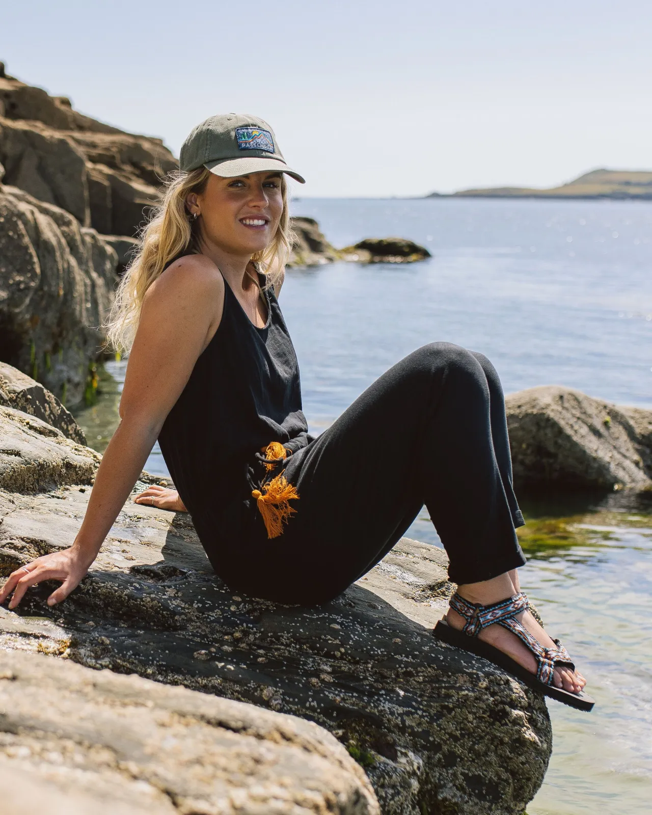 Hot Eva Recycelter Baumwolle Jumpsuit - Damen Jumpsuits & Playsuits | Latzhosen & Hosen