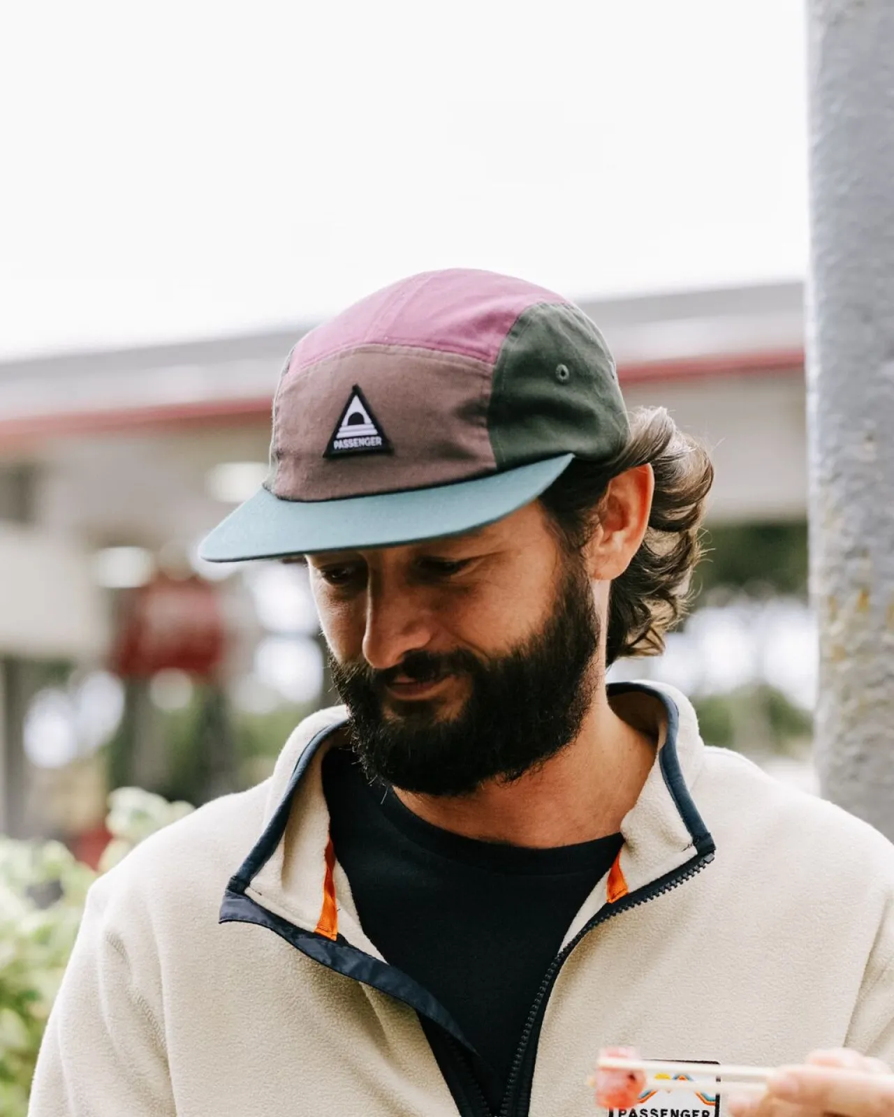 Hot Fixie Recycelte 5 Panel Kappe - Traube Multi Herren Kappen & Hüte | Kappen & Hüte