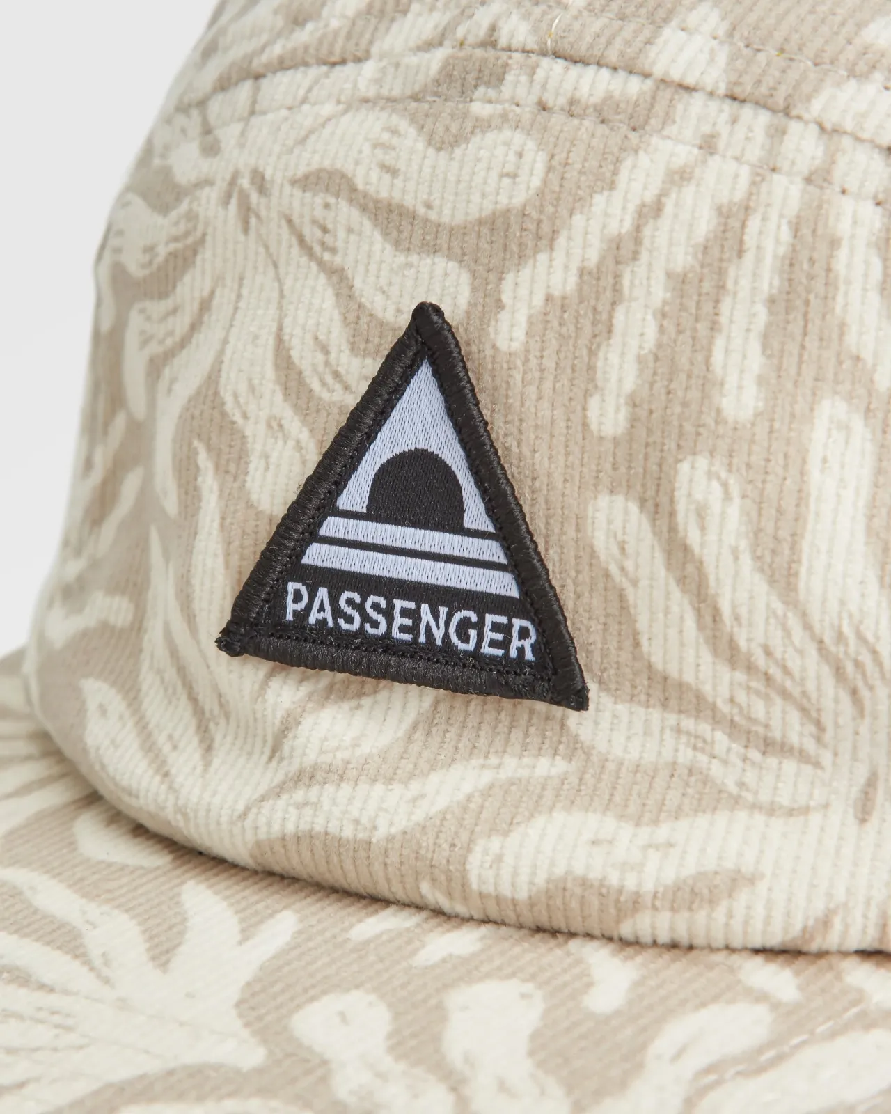 Clearance Fixie Recycelte Cord 5-Panel Kappe - Goldene Gewürz/ Seegras Kieselgrau Herren Surfzubehör | Surf Accessoires