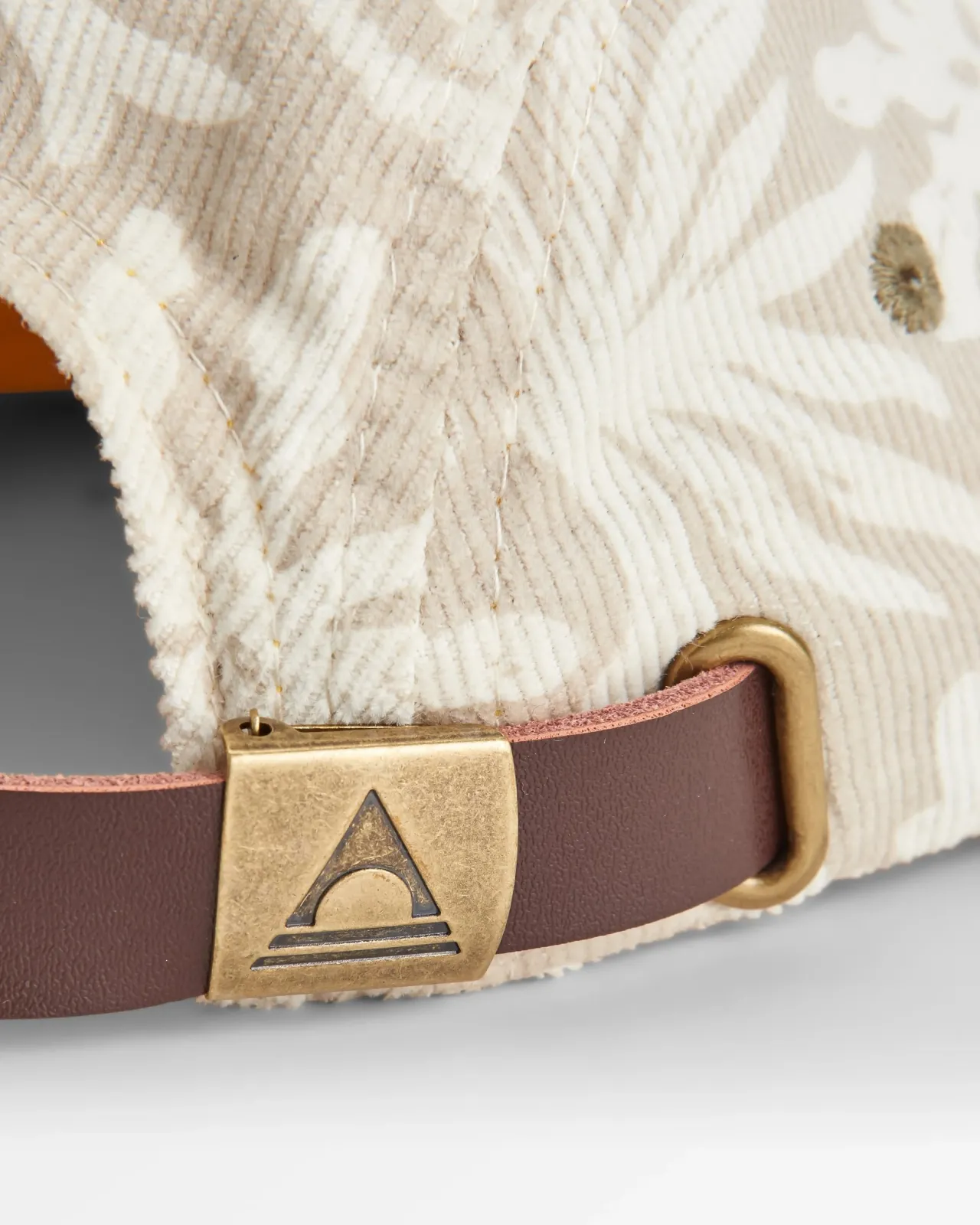 Clearance Fixie Recycelte Cord 5-Panel Kappe - Goldene Gewürz/ Seegras Kieselgrau Herren Surfzubehör | Surf Accessoires