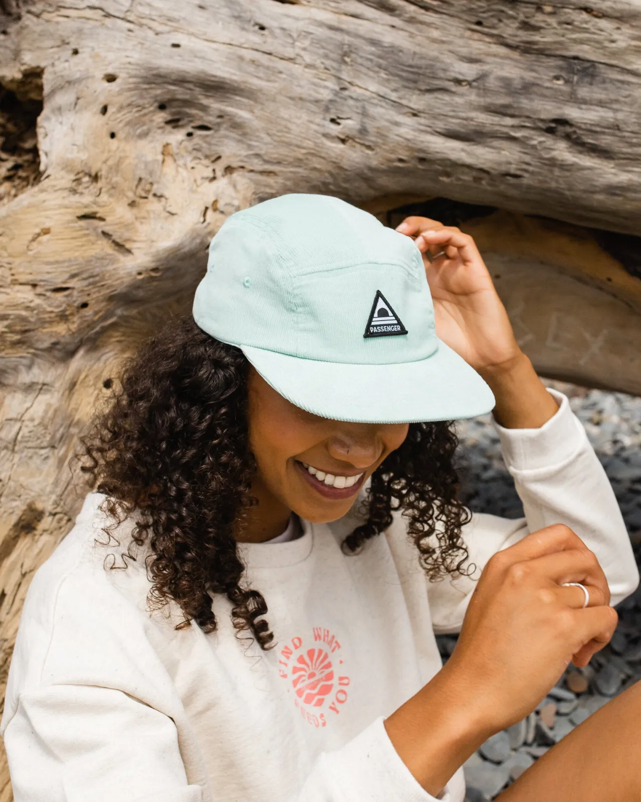 Flash Sale Fixie Recycelte Cord 5-Panel Kappe - Damen Surfzubehör