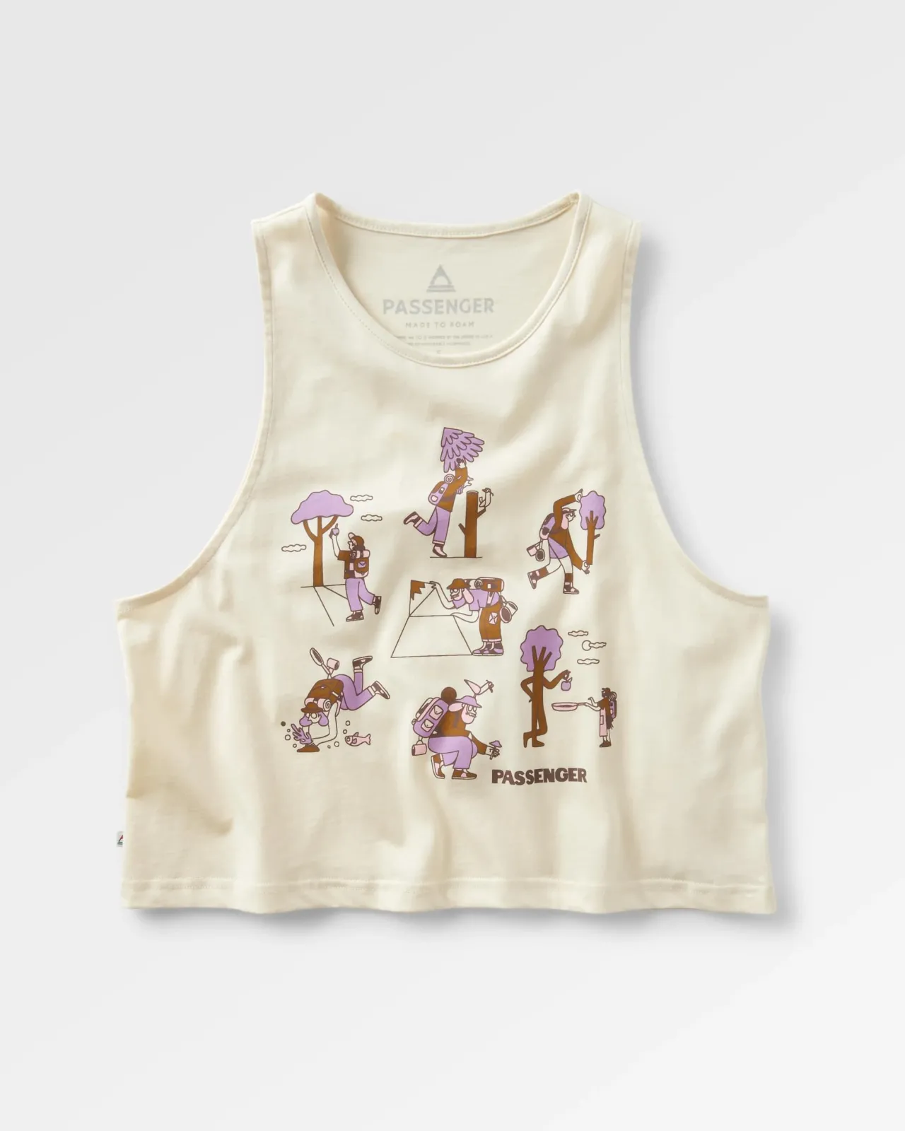 New Go Forage Bio-Baumwoll Top - Damen Tanktops
