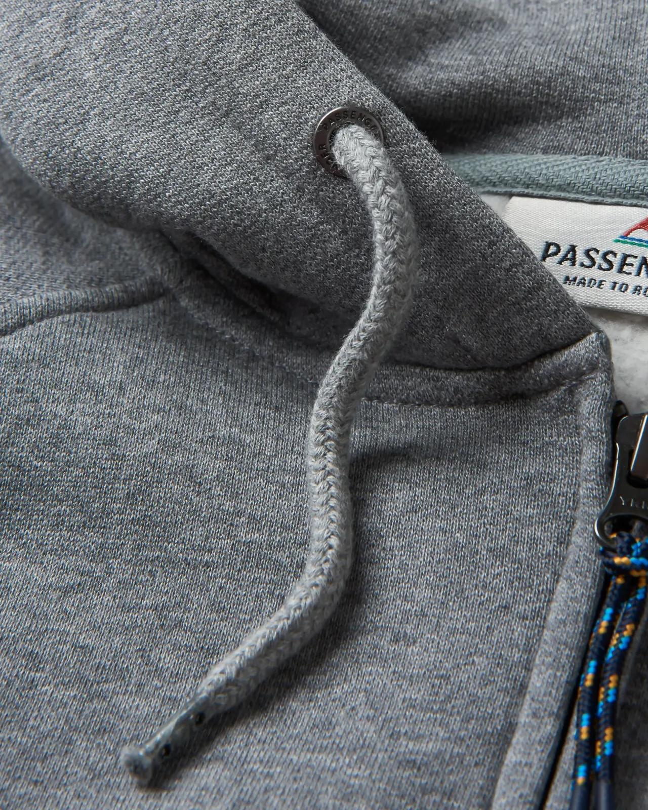 heritage_full_zip_recycelter_baumwollhoodie__dunkelgrau_meliert_4.webp Outlet Heritage Full Zip Recycelter Baumwoll-Hoodie - Dunkelgrau meliert Herren Kapuzenpullover & Sweatshirts