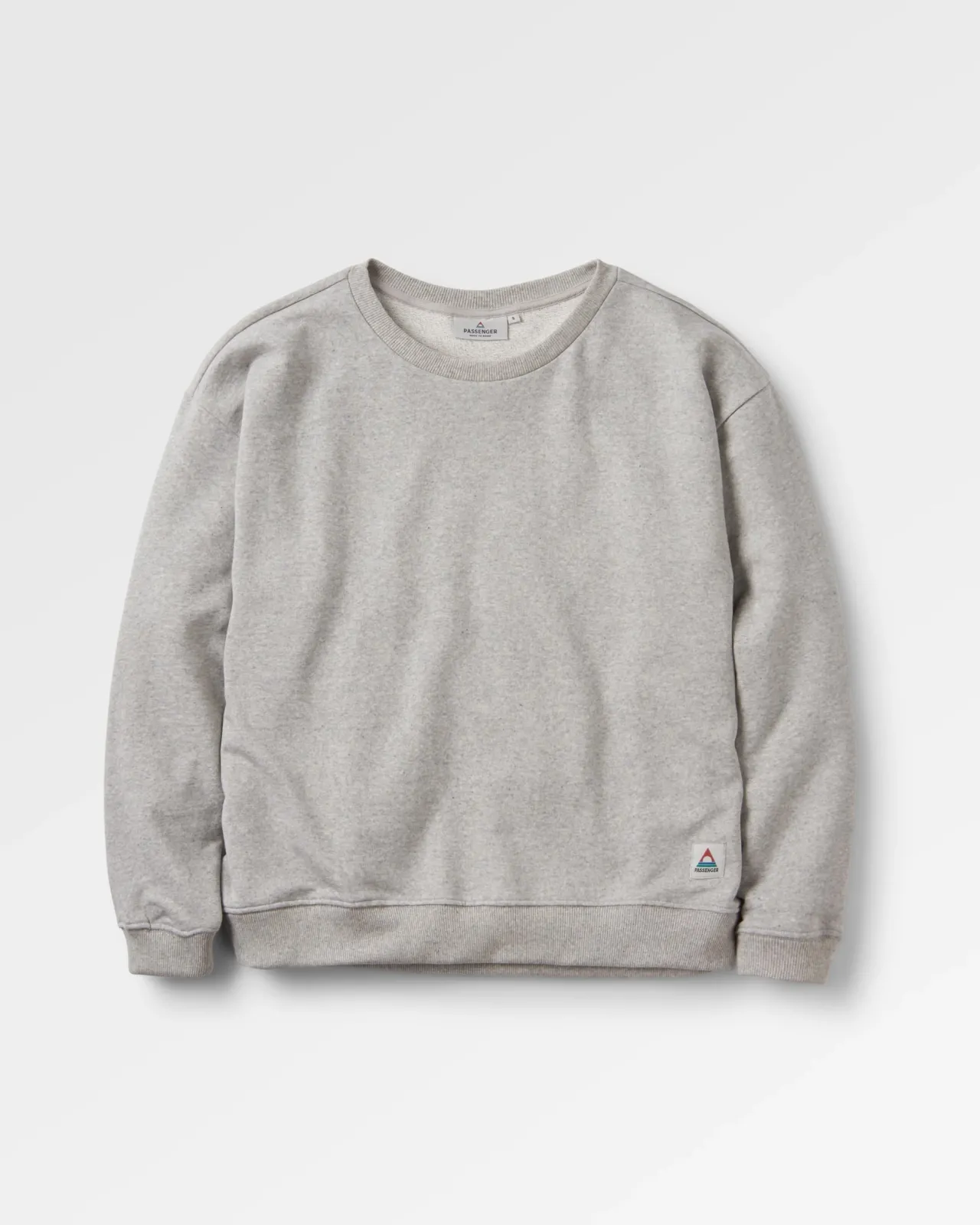 Flash Sale Heritage recycelte Baumwoll-Sweatshirt Oversized - Mittelgrau Meliert Damen Kapuzenpullover & Sweatshirts