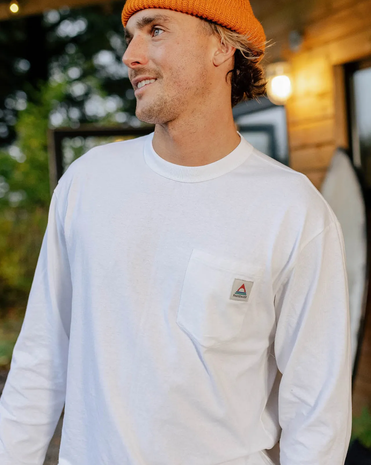 Outlet Heritage Recyceltes entspannte geschnittenes Langarmhirt - Herren T-shirts & Tanktops