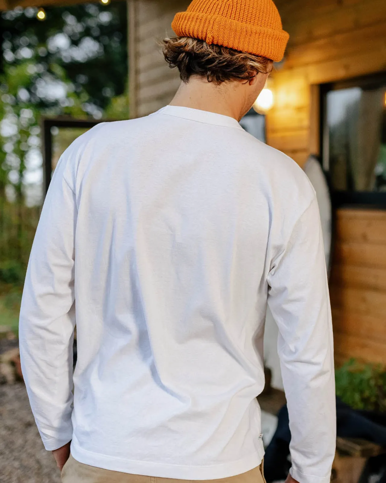 Outlet Heritage Recyceltes entspannte geschnittenes Langarmhirt - Herren T-shirts & Tanktops