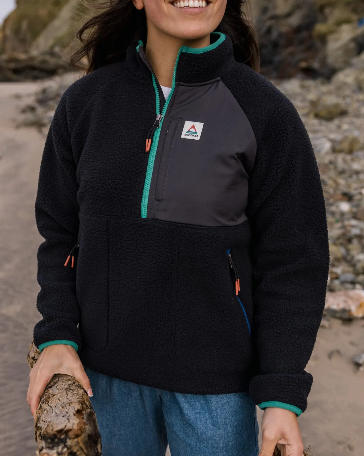 Sale Home 2.0 1/2 Zip Recyceltes Sherpa-Fleece - Damen Fleece | Fleece