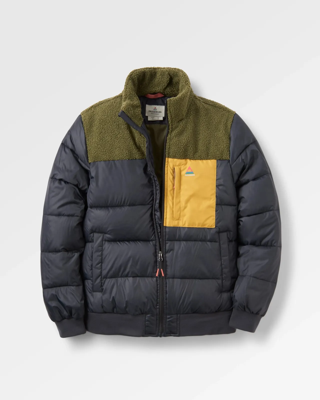 journey_recycelte_isolierjacke__schwarzkhaki_1.webp Online Journey Recycelte Isolierjacke - Schwarz/Khaki Herren Isoliert