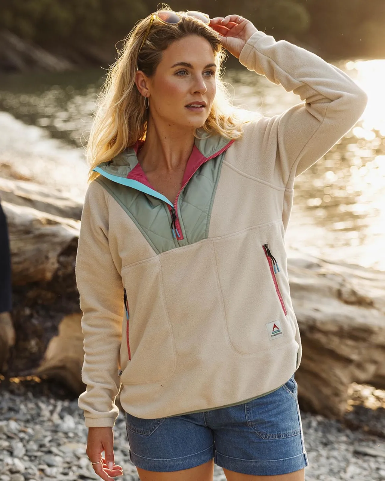 New Juana Recyceltes Polar-Kapuzenfleece - Damen Fleece | Fleece
