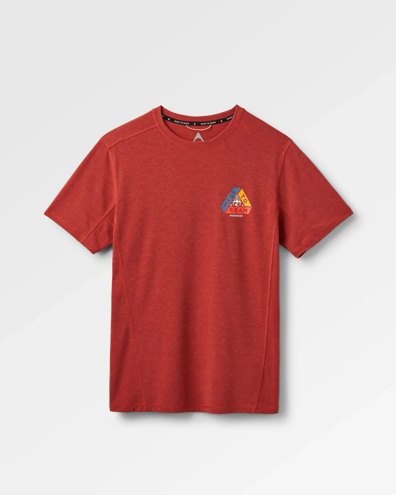 Hot Kirkwood strukturiertes aktives T-Shirt - Roter Ocker Herren T-shirts & Tanktops | Oberteile