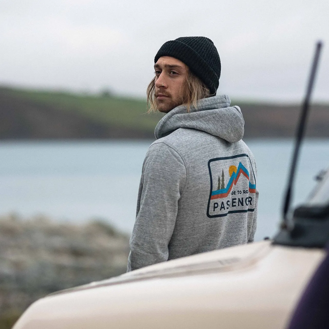 made_to_roam_recycelter_kapuzenpullover__graumeliert_4.webp Hot Made to Roam Recycelter Kapuzenpullover - Herren Kapuzenpullover & Sweatshirts