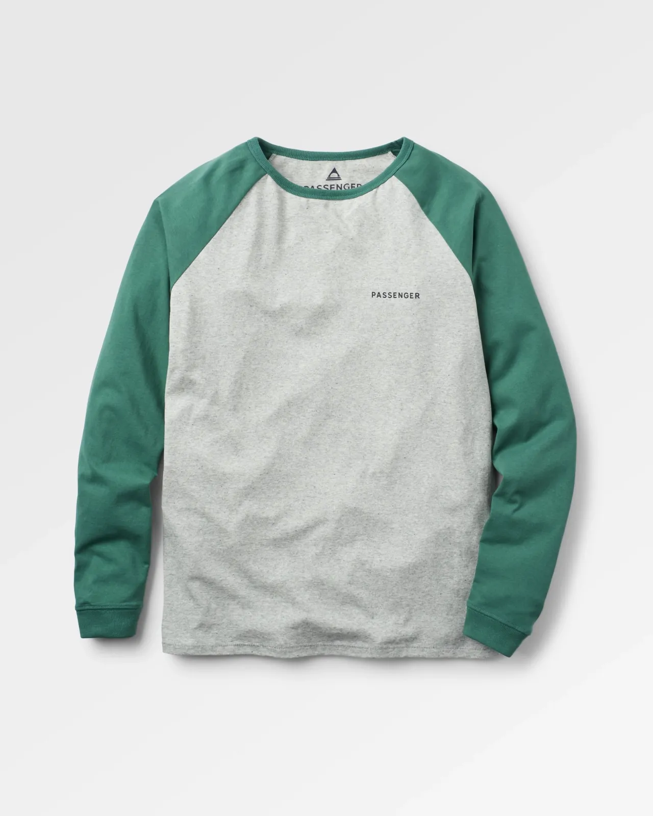 made_to_roam_recyceltes_langarmshirt__graumeliert_1.webp Sale Made to Roam Recyceltes Langarmshirt - Herren T-shirts & Tanktops