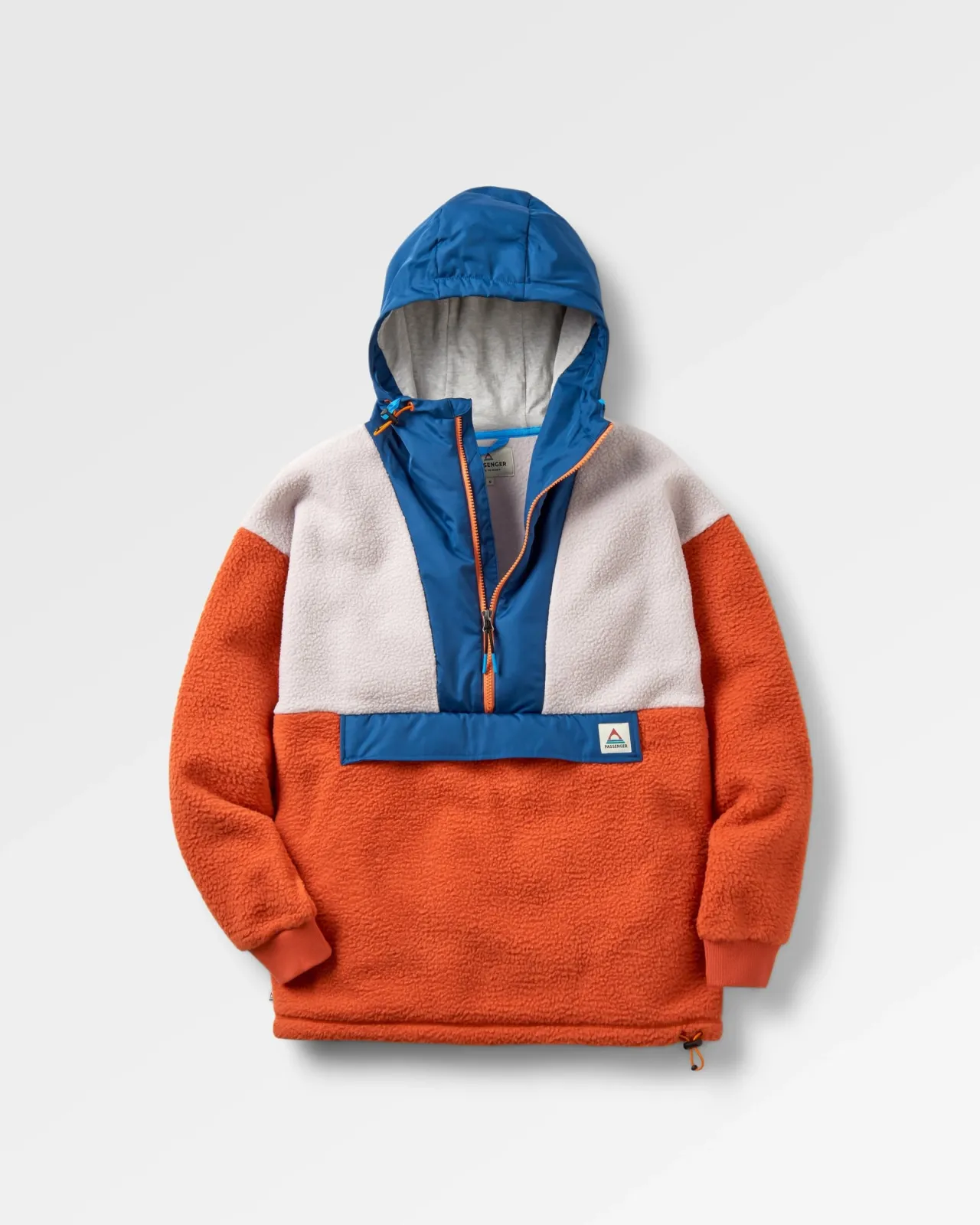 Shop Maren 1/2 Zip Recyceltes Sherpa-Fleece - Gebranntes Orange Damen Fleece | Fleece