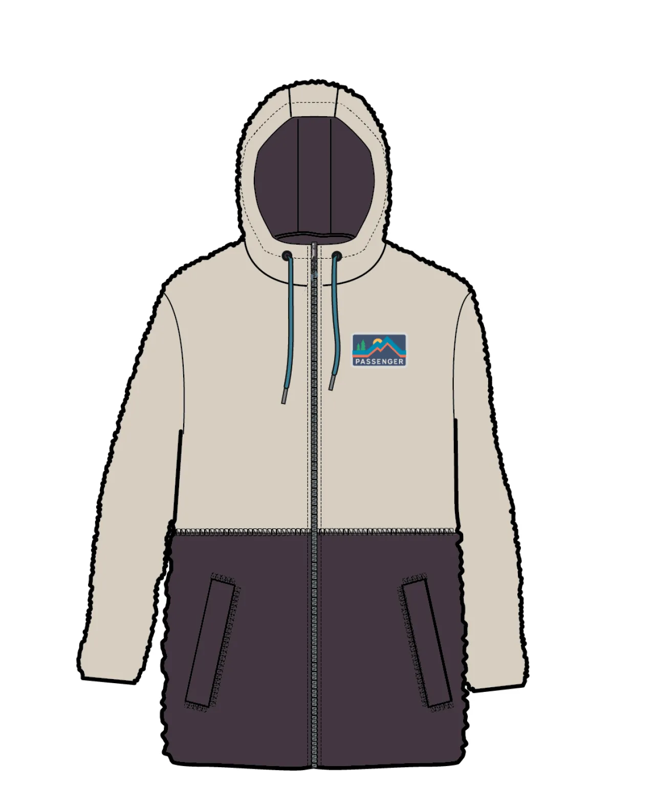 nestling_recyceltes_polargeftterte_sherpafleece__tief_pflaume_6.webp Best Nestling Recyceltes Polar-gefütterte Sherpa-Fleece - Tief Pflaume Damen Fleece | Fleece