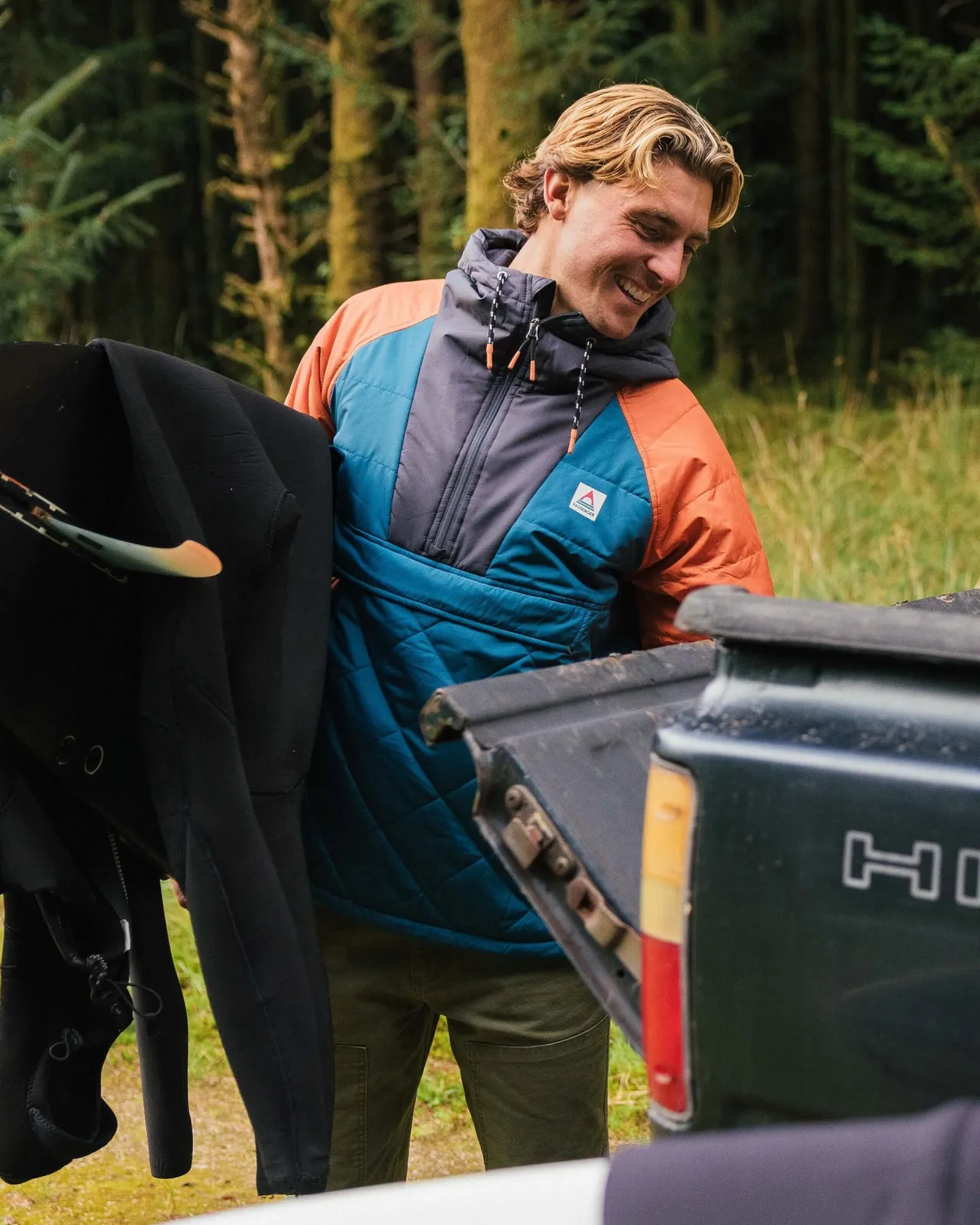 oceanic_recycelte_isolierte__zip_jacke__gezeitenblauverbranntes_orange_3.webp New Oceanic recycelte isolierte 1/2 Zip Jacke - Gezeitenblau/Verbranntes Orange Herren Isoliert