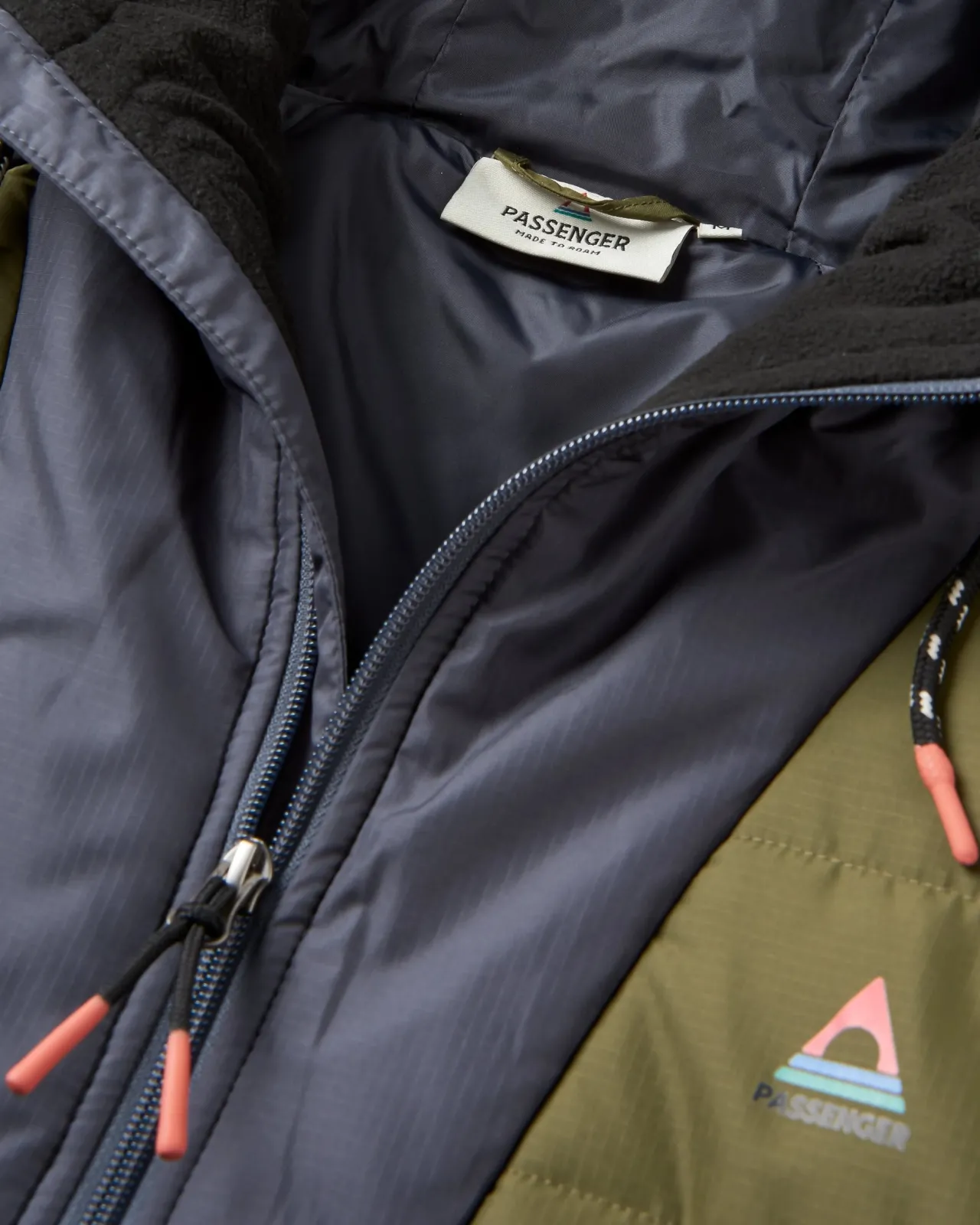 oceanic_recycled_insulated__zip_jacket__blackkhaki_5.webp Best Sale Oceanic Recycled Insulated 1/2 Zip Jacket - Black/Khaki Herren Isoliert