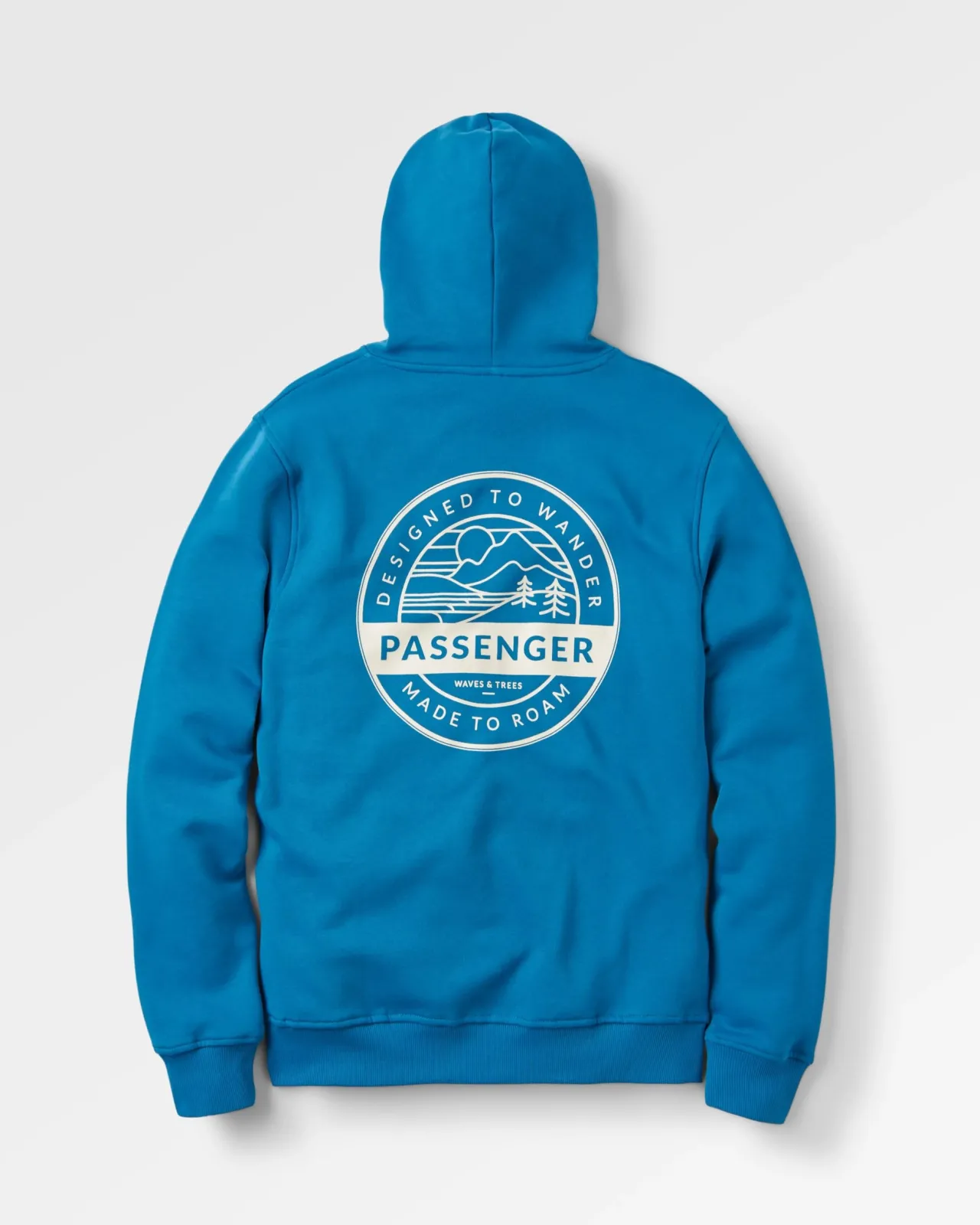 Cheap Odyssey Organic Cotton Hoodie - Blue Steel Herren Kapuzenpullover & Sweatshirts